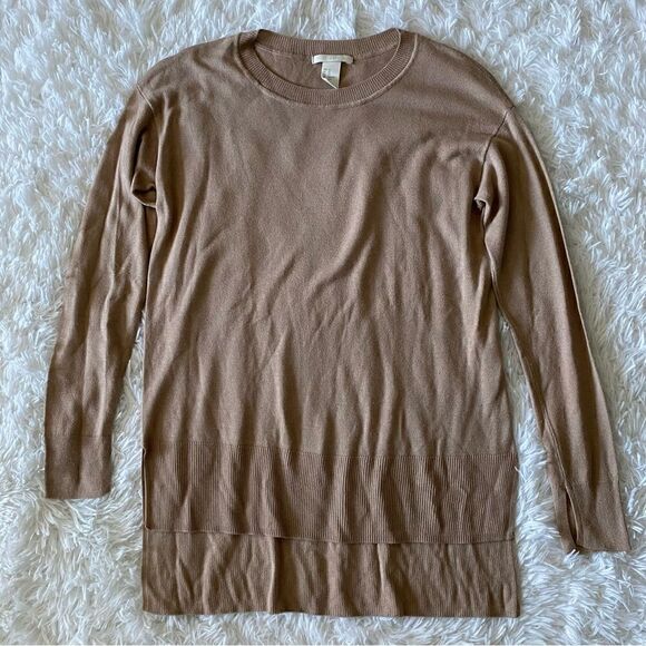 H&M Tan Crewneck Sweater Size XS - Picture 1 of 5